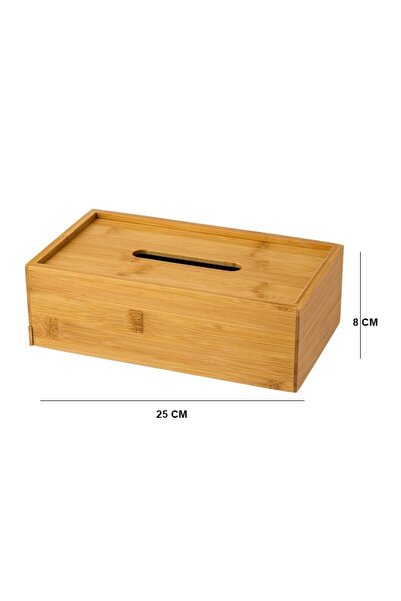 Dania علبة مناديل مصنوعة من الخيزران المقاوم للماء