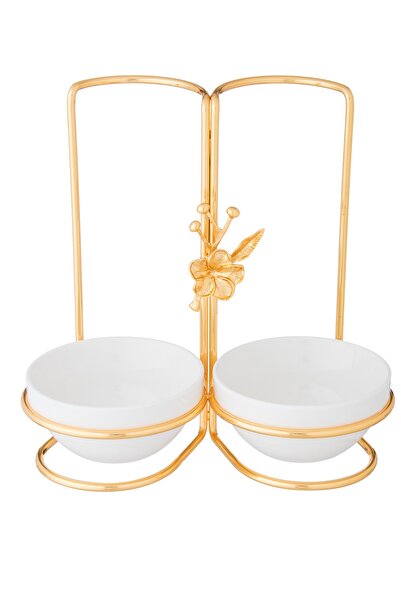 Dania حامل ملاعق الطبخ المزدوجة لمطبخ أنيق وعصري