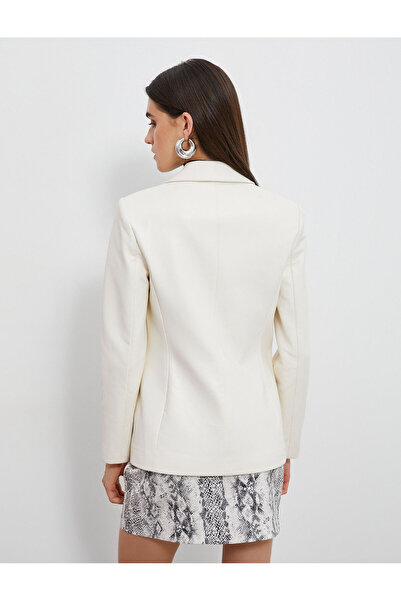 Koton Blézerkabát egygombos, füles zsebbel