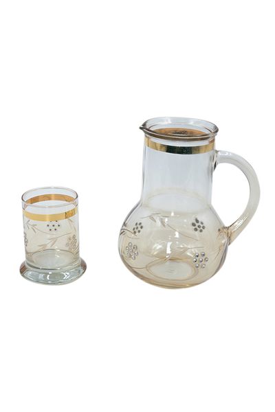 Dania 2-Piece Pasabahce Jug Set Clear