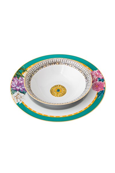 Dania Porcelain dining set, 28 pieces, floral print, suitable for 6 people