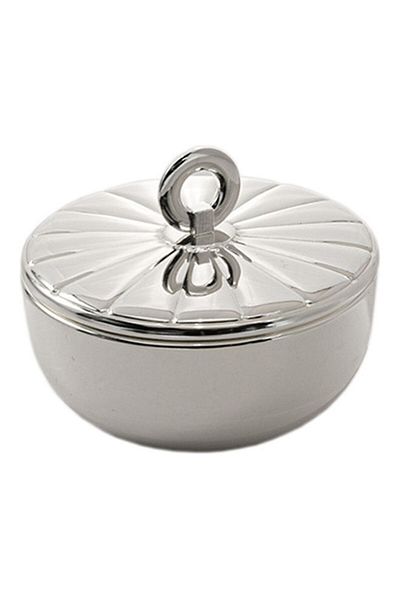 Dania Dessert Plate With Lid Grey Silver 13x13cm