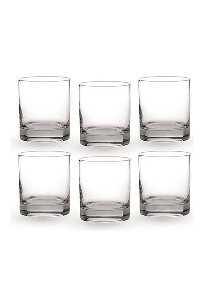 Generic 6-Piece Beverage Cup Set Clear 8 x 8 x 9cm