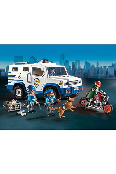 Playmobil Αστυνομικό Όχημα Μεταφοράς Χρημάτων (71597)