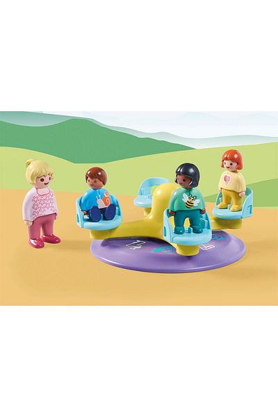 Playmobil - 1.2.3 CARUSEL CU NUMERE