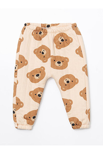 LC Waikiki Lcw Baby Baby Boy Sweatshirt and Sweatpants - Crew Neck, Printed, Set of 2