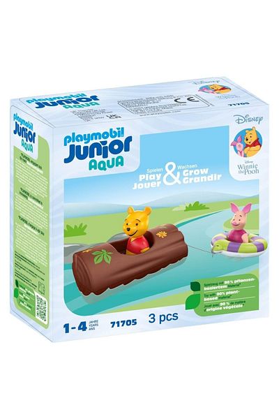 Playmobil Junior Disney aventura pe apa a lui Winnie si Piglet