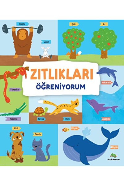 Timaş Yayınları أنا أتعلم الاختلافات - غلاف فني