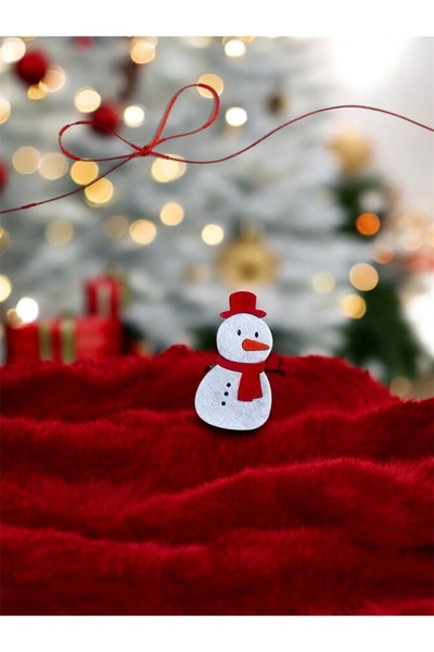 Generic Brand 3-Piece Felt Christmas Ornament |   Handmade Christmas Ornament |   Pine Tree Ornament