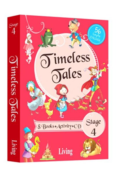 İthaki Yayınları Timeless Tales Stage 4 (8 Books+Activity+Cd)