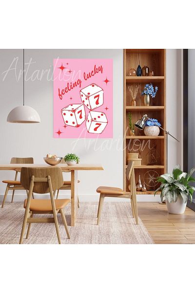 Artarilion Canvas Digital Hd Print Canvas Painting 777 Count of Lucky Angels Wall Painting