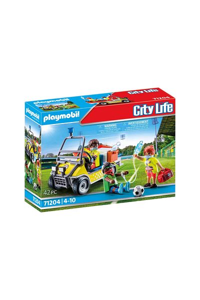 Playmobil - Vehicul Galben De Salvare