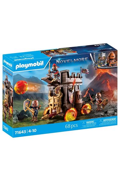 Playmobil - Trasura de lupta a atacatorilor Burnham Raiders
