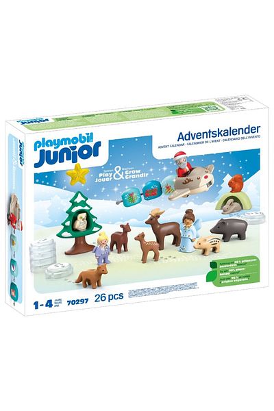 Playmobil Junior - Calendar zapada de Craciun