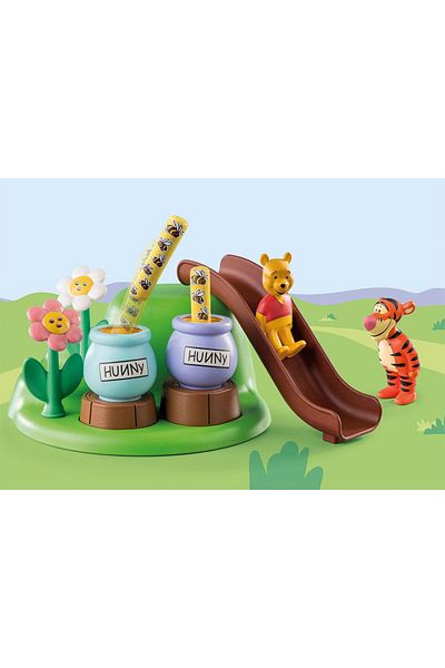 Playmobil - 1.2.3 & DISNEY: GRADINA CU ALBINE A LUI WINNIE SI TIGGER