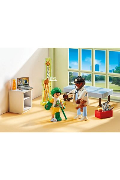 Playmobil - Pediatru cu copil si ursulet