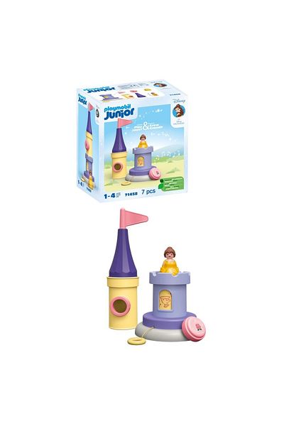 Playmobil Junior Disney - Turnul de joaca cu melodii al lui Belle