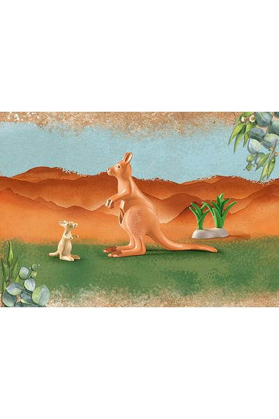 Playmobil - KANGAROO WITH CHICKEN