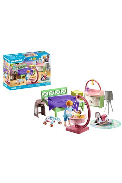 Playmobil - Dormitor cu colt de joaca pentru bebelusi