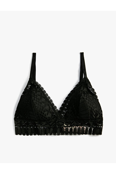 Koton Sutien Bralette Dantela Fara Sarma Fara Captuseala Acoperita
