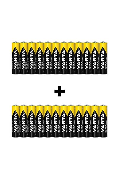Varta Super Heavy Duty AAA İnce Kalem Pil 24'lü