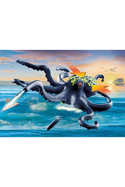 Playmobil - Battle With the Giant Cephalopod