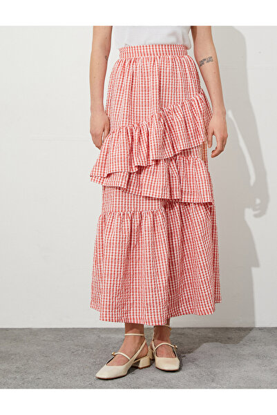 Koton Aszimmetrikus fodros hosszú szoknya