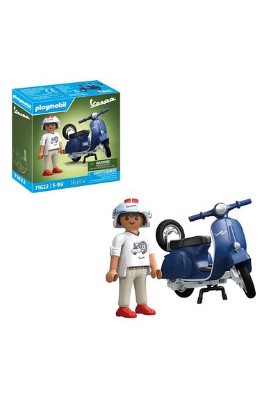 Playmobil - Vespa albastra cu un barbat