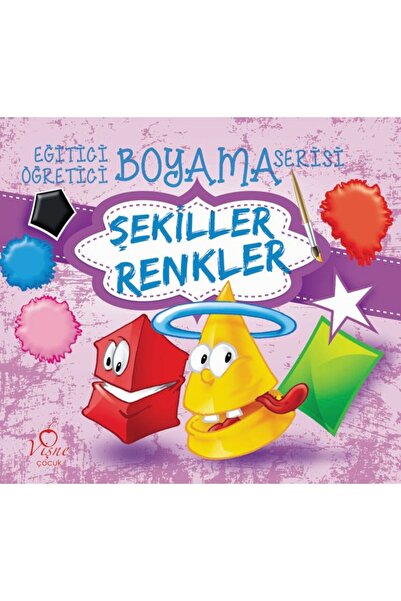 Genel Markalar Eğitici Öğretici Boyama Serisi - Şekiller Renkler