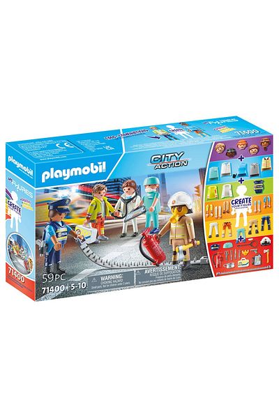 Playmobil - Create Your Own Rescue Team Figurine