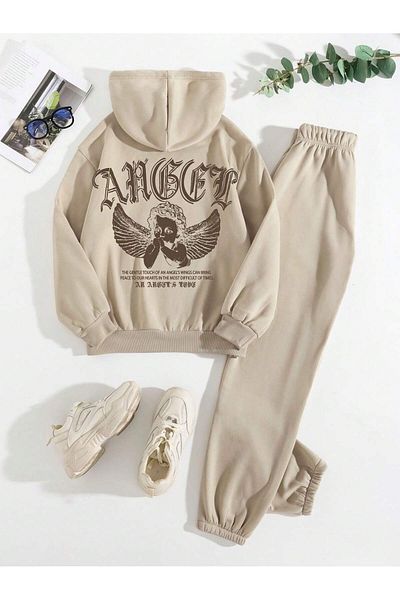 LUNAVISTA Angel2 Σετ φόρμας Unisex Oversize με στάμπα