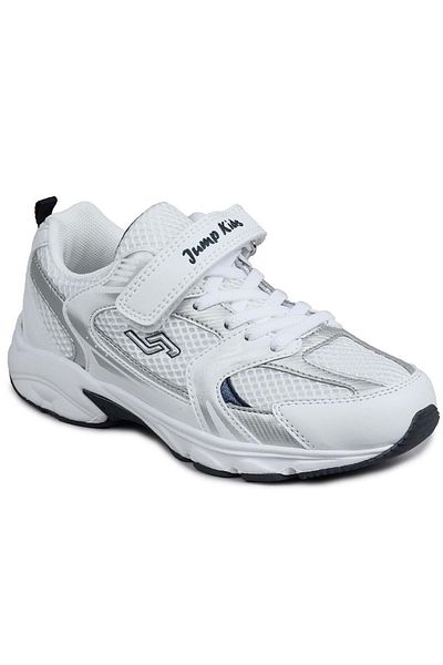 Jump 29203 Velcro White - Gray Unisex Kids Sneaker Casual Sneakers