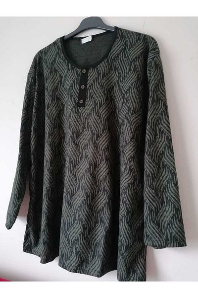 anne moda ankara Large Size Soft Buluz - Winter, A Model