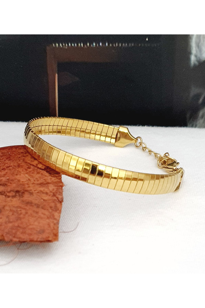 Reyna Steel Altın Çağı Yaşatan Çelik Takılar Steel Bracelet