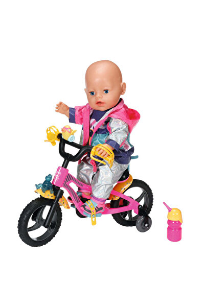 Baby Annabell BABY Born - Bicicleta Cu Lumini Si Claxon