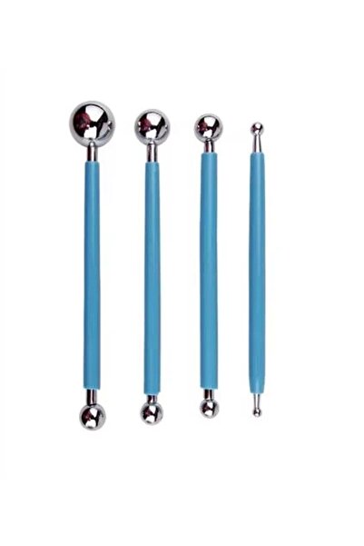 Metal uçlu modelaj aleti 4 lü set