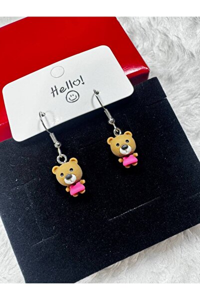 Fasion Jewelry AYICIK FİGÜRLÜ ALERJİ YAPMAZ ÇOCUK KÜPE