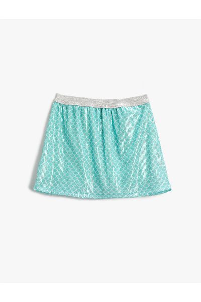 Koton Fustă mini Paiete Paiete Brodate