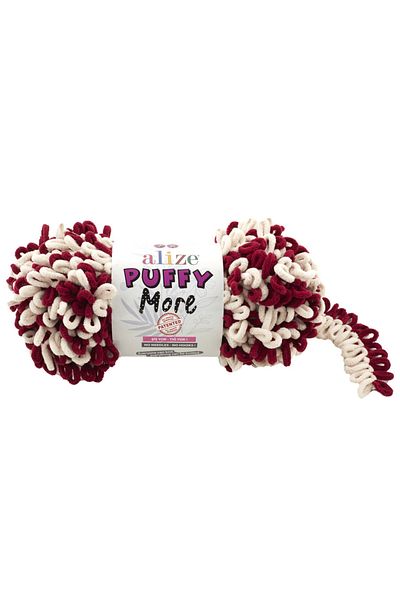 Alize 2 Puffy More Hand Knitting Yarn (2 X 150 Grams) 6271