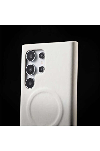 Wevox Samsung Galaxy S23 Ultra Uyumlu Deri Magsafe Kılıf Yüksek Kaliteli Kablosuz Şarj Destekli Manyetik