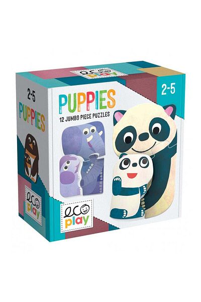 Headu Ecoplay - Puzzle-Uri Animalute Cu Pui