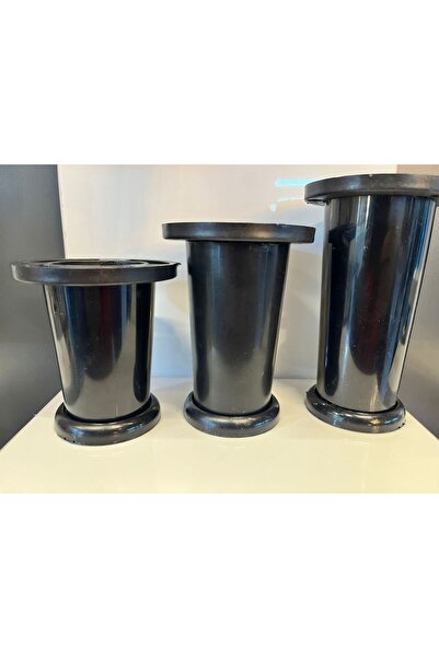 Taşkın Aksesuar Ρυθμιζόμενο πόδι Ufo 5 εκ. (2 ΤΕΜ.) Μαύρο Έπιπλο Μπάνιου Κουζ...