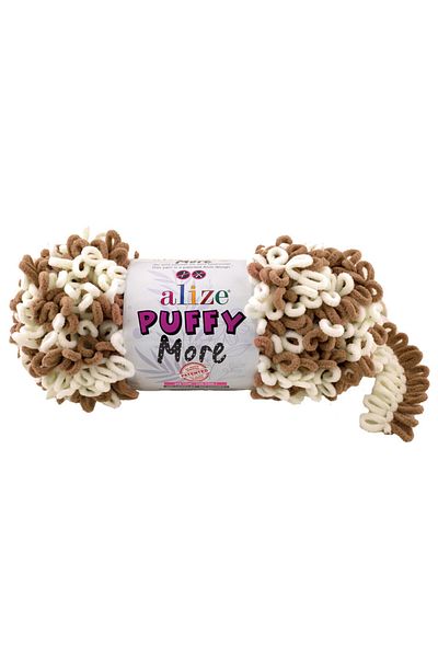 Alize 2 τεμάχια Puffy More νήματα πλεξίματος στο χέρι (2 x 150 γραμμάρια) 6261