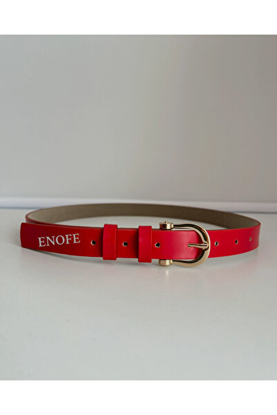 ENOFE 2.5 cm Gold tokalı, Ultra LÜX Kaliteli Kadın kemeri
