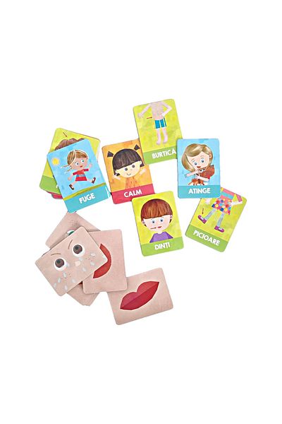 Headu Montessori - Carti Emotii Si Actiuni In Romana