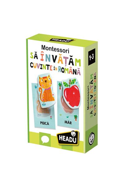 Headu Montessori - Sa Invatam Cuvinte In Romana