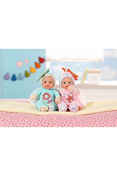 Baby Annabell BABY Born - Bebelus Ingeras 18 Cm Cu Hainute Roz Sau Albastre