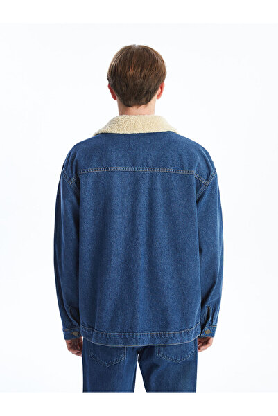 LC Waikiki Indigo Comfortable Fit Men's Jean Jacket