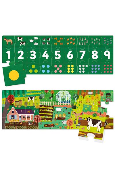 Headu - Puzzle sa invatam numerele de la 1 la 9