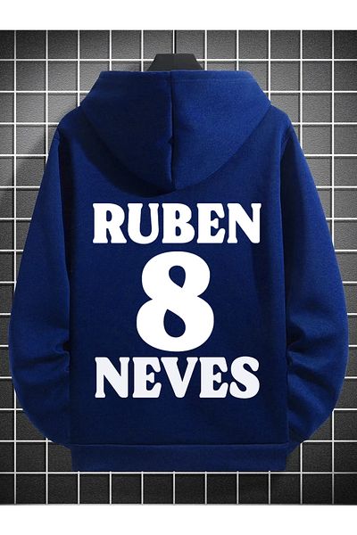 Pisa Art Суитшърт с качулка Al-Hilal Saudi Arabia Ruben Neves 8 Special Design